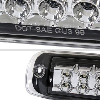 1999-2002 Chevy Silverado/1999-2006 GMC Sierra LED 3rd Brake Light - RS Chrome