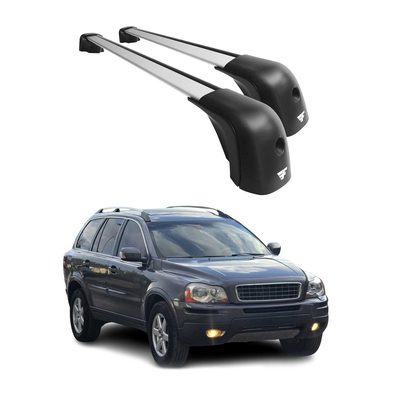 2003-2014 Volvo XC90 Roof Racks Cross Bars Silver