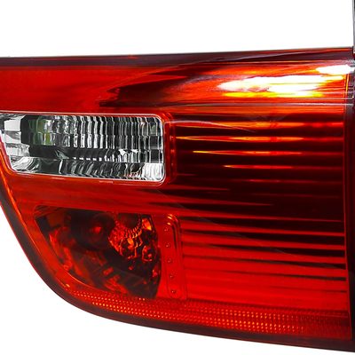 2000-2006 BMW E53 X5 Tail Lights Chrome Housing/Red Clear Lens