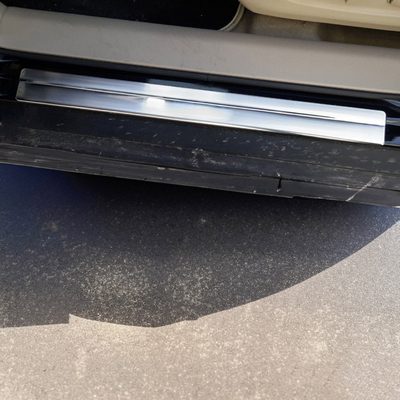 2011-2017 Nissan Juke Door Sill Scuff Plate Scratch Protector Stainless Steel 2Pcs
