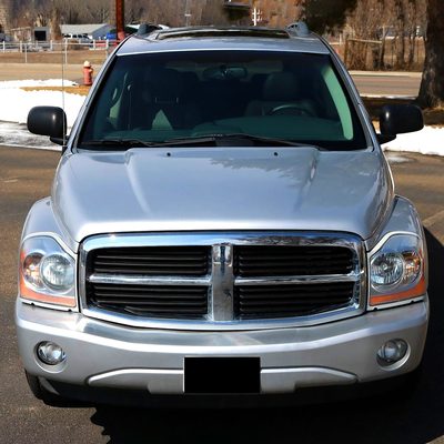 2004-2006 Dodge Durango Factory Style Headlights Chrome Housing/Clear Lens