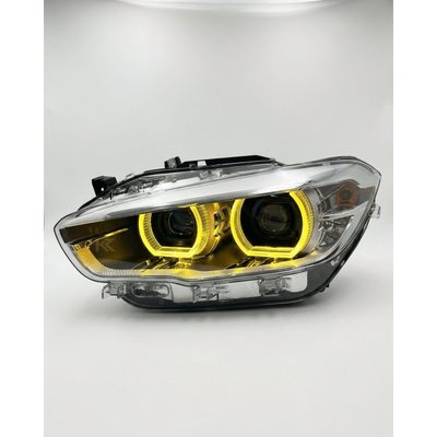 BMW 1 Series F20 / 118i Dual-Color (Yellow / White) LED Headlight Assembly with High / Low Beam 2015 - 2018