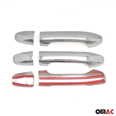 2016-2024 Mercedes Metris Car Door Handle Cover Protector Stainless Steel 6x