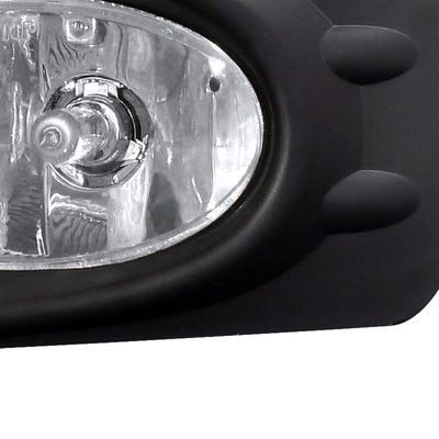 2006-2007 Honda Accord Sedan H11 Fog Lights Kit Chrome Housing/Clear Lens