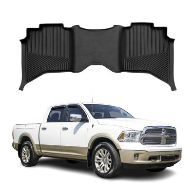 2013-2018 RAM 1500 Crew Cab Premium Floor Mats Liners Second Row Rear
