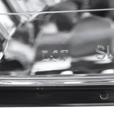 2009-2012 Dodge RAM 1500 / 2010-2018 2500 3500 H10 Fog Lights Chrome/Clear Lens