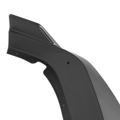 2011-2014 Dodge Charger Matte Black 3Pcs Front Bumper Lip Splitter Kit