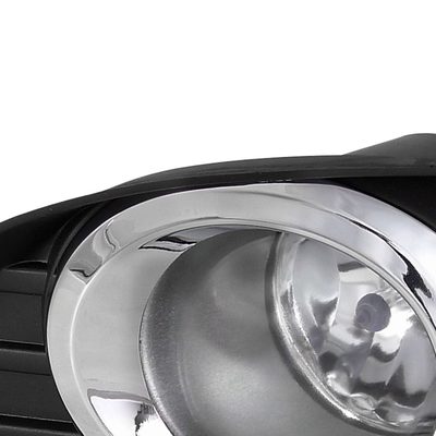 2010-2011 Toyota Camry LE/XLE/Base H11 Fog Lights Kit Chrome/Clear Lens