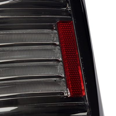 2002-2006 Dodge RAM V2 LED Tail Lights Chrome Housing/Smoke Lens