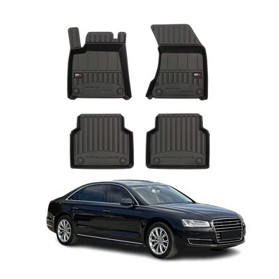 2010-2017 Audi A8 Standart Premium Floor Mats Liners Full Set All Weather Heavy Duty