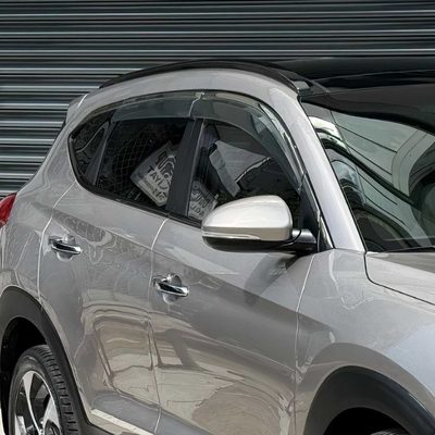 2016-2021 Hyundai Tucson Window Molding Trim Streamer Stainless Steel Silver 10 Pcs