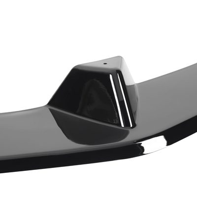 2012-2014 Mercedes W204 C Class Glossy Black Front Bumper Lip Splitter Kit