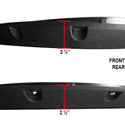 2009-2018 Dodge RAM 1500 / 2019-2021 RAM Classic Textured Rivet Fender Flares