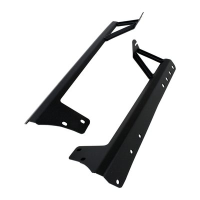 2007-2018 Jeep Wrangler 50" Windshield Light Mounting Bracket Black