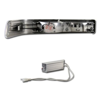 1998-2004 Chevy S10/ GMC Sonoma LED Bumper Lights Chrome Housing/Clear Lens