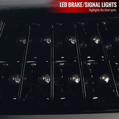 2015-2017 VW Golf/GTI LED Tail Lights Glossy Black/Smoke Lens