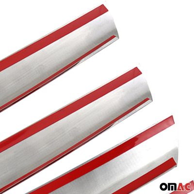 2006-2013 Mercedes Sprinter W906 Front Bumper Grill Trim Molding Stainless Steel 4x