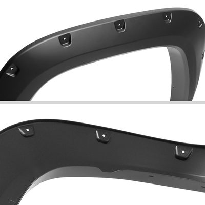 2022-2024 Toyota Tundra Matte Black Rivet Style Fender Flares Protector
