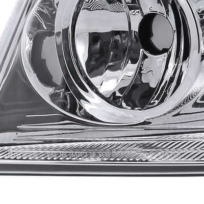 2004-2008 Ford F-150/ Lincoln Mark LT Replacement Headlights Amber & Chrome