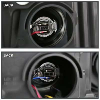 2019-2024 Dodge RAM 2500/3500/4500/5500 LED Signal Headlights White Housing
