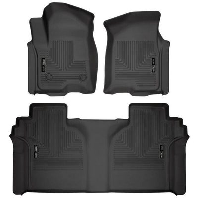 Tapetes Husky Weatherbeater 1ra y 2da Fila para Cheyenne / Silverado / Sierra 1500