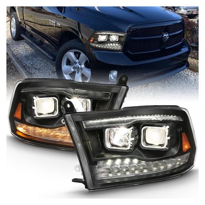 Anzo Black LED Headlights 111464