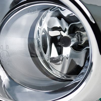 2008-2011 Toyota Highlander H11 Fog Lights Kit Chrome Housing/Clear Lens