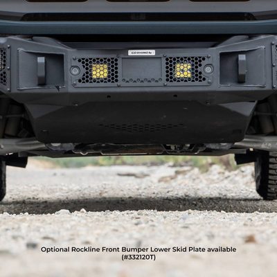 Defensa Delantera Rockline Winch-Ready Full Width para Bronco Full Size 21 - 26