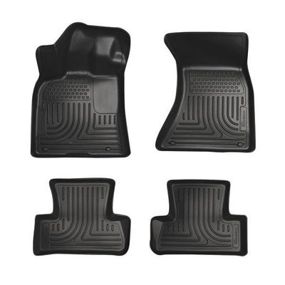 Tapetes Husky Weatherbeater 1ra y 2da color Negro Mercedez-Benz GLK250 13-15