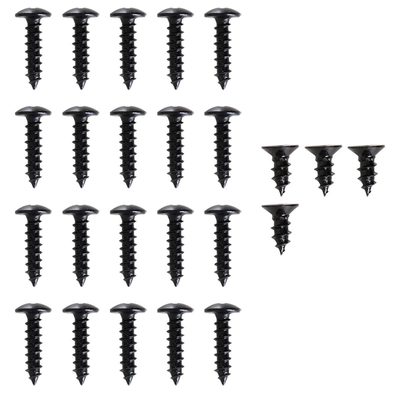 2016-2018 Honda Civic Sedan Glossy Black Polypropylene 3Pcs Bumper Lip