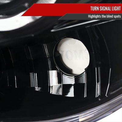 2002-2005 Dodge RAM 1500/ RAM 2500 3500 Dual Halo Headlights Jet Black