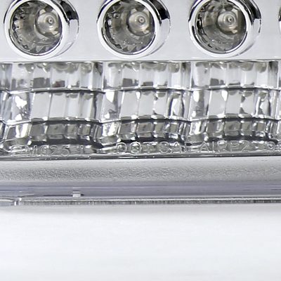 1998-2004 Chevy S10/ GMC Sonoma LED Bumper Lights Chrome Housing/Clear Lens