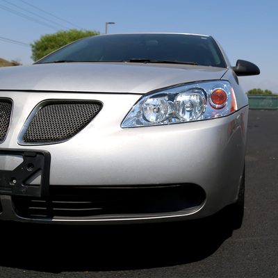 2005-2010 Pontiac G6 Factory Style Headlights w/ Amber Reflectors Chrome/Clear
