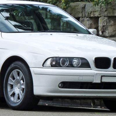 2001-2003 BMW E39 5 Series Fog Lights Chrome Housing/Clear Lens
