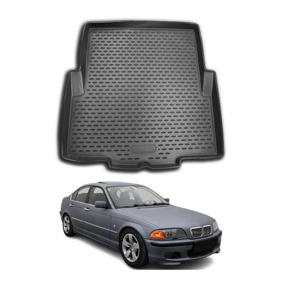 1999-2007 BMW 3 Series E46 Sedan Cargo Liner Trunk Mat All Weather Black