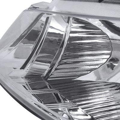 2006-2011 Honda Civic Coupe Factory Style Crystal Headlights Chrome/Clear Lens