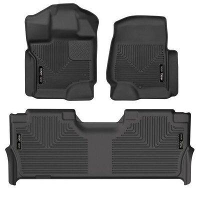 Tapetes Husky Weatherbeater 1ra y 2da Fila para F-150 / Lobo 21 - 26