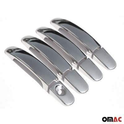 2013-2019 Ford Escape Car Door Handle Cover Protector Stainless Steel Chrome 8 Pcs