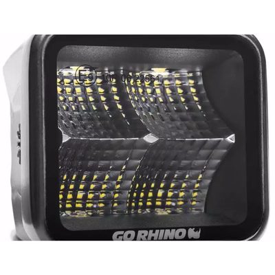 Faros CUBEIT 2.75" GR Blackout Series 2 Pares Flood