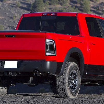 2013-2018 RAM 1500/2500/3500 Signal LED Tail Lights Matt Black/Clear