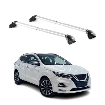 2017-2021 Nissan Rogue Sport Roof Rack Cross Bars Silver