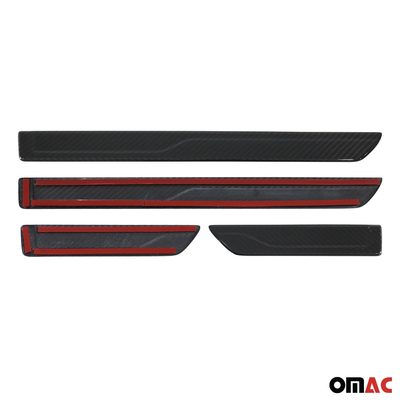 2021-2026 Hyundai Elantra Door Sill Scuff Plate Scratch Protector Carbon