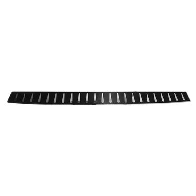2016-2024 Mercedes Metris Rear Bumper Guard Carbon Foiled & Stainless Steel Silver