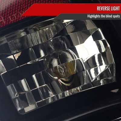 2002-2006 Dodge RAM 1500 2500 3500 LED Tail Lights -G2 Glossy Black/Smoke Lens