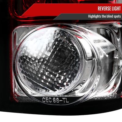 1988-2000 Chevy Silverado/Tahoe/Sierra/Jimmy/Yukon LED Tail Lights Chrome/Red