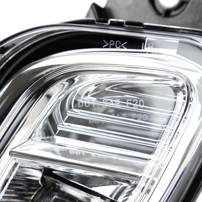 2020-2022 Ford Escape LED Fog Lights Kit Chrome Housing/Clear Lens