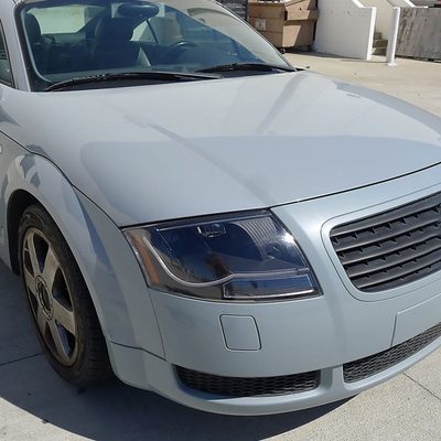 1999-2006 Audi TT LED Bar Projector Headlights Matte Black/Clear Lens