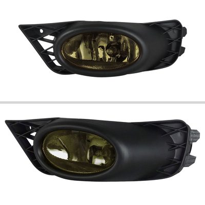 2009-2011 Honda Civic Sedan H11 Fog Lights Chrome Housing/Smoke Lens