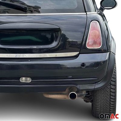 2006-2013 Mini Cooper R56 Rear Trunk Lid Molding Trim Stainless Steel Silver 1Pc