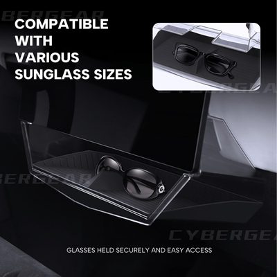 Tesla Cybertruck Under Screen Storage Organizer Upgrade Version